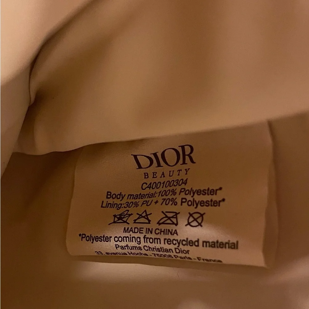 Dior beauty toiletries